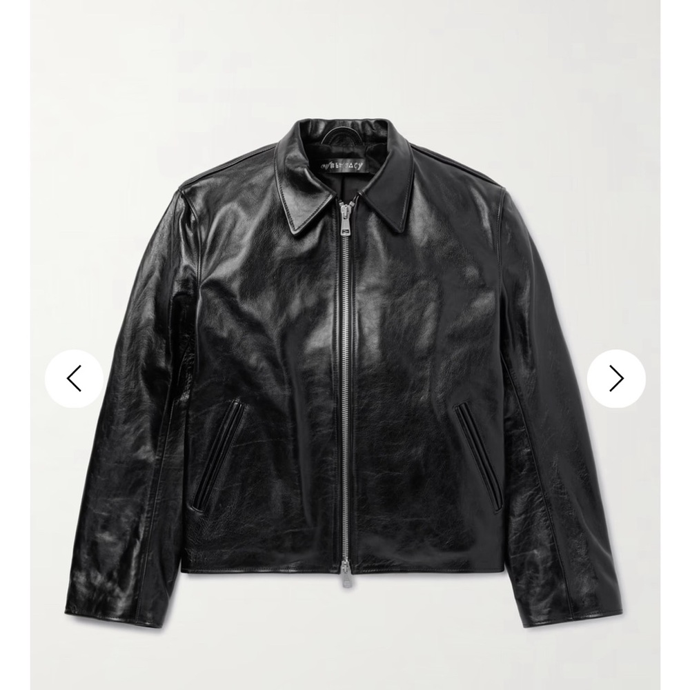 OUR LEGACY
Black Mini Leather Jacket (current season)